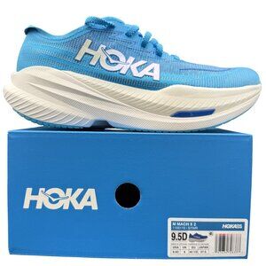 Hoka One One Mach X 2 Men's Size 9.5D 1155119-SYWR Blue Running Sneaker Shoe